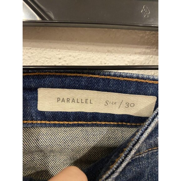 Pilcro And The Letterpress Parallel Selvage Jeans Womens 30 Denim Mid Rise Skinn - Picture 3 of 5